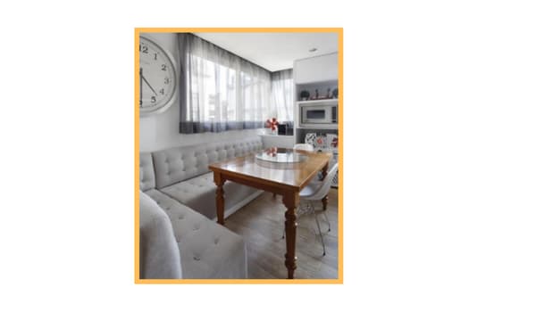 Canto alemão modelo ponto puxado