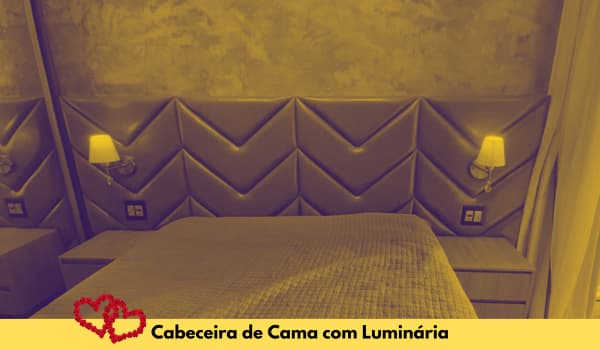 Cabeceira de Cama com Luminaria - Blog Dicas de Decoração - Cabeceira de cama dos seus sonhos.