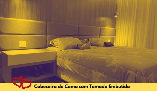 Cabeceira de Cama com Tomada embutida - Blog Dicas de Decoração - Cabeceira de cama dos seus sonhos.