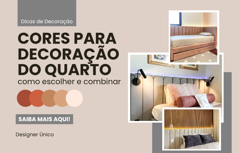Cores para decoração do quarto - Blog Dicas de Decoração DU