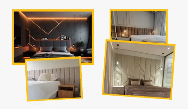 Cabeceira de cama modular Blog dicas de decoracao fev26